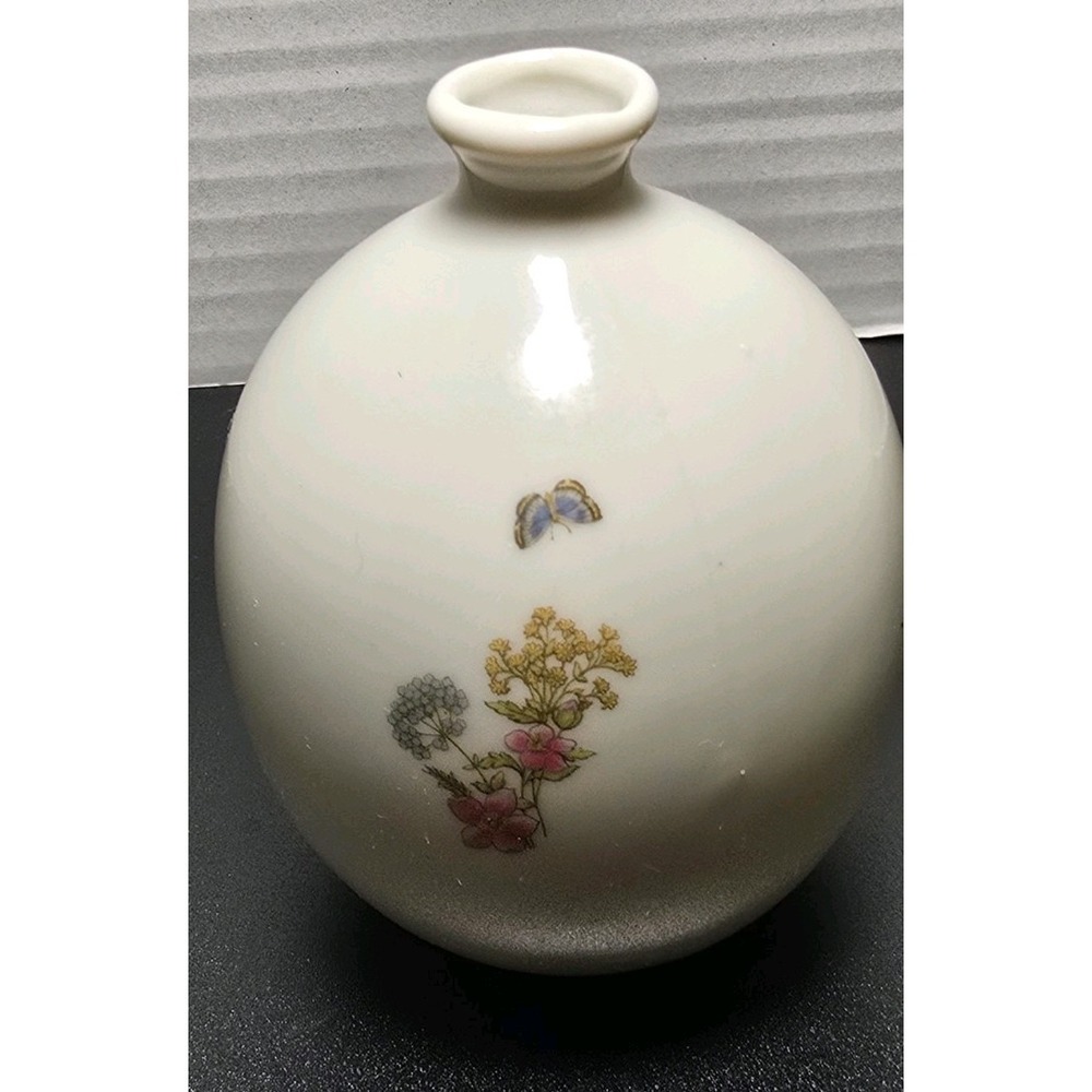 Vintage Fenton Bud Vase With Flower Takashara - Picture 3 of 6